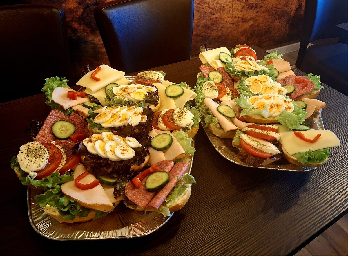 Catering belegte Br&ouml;tchen